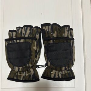 Carhartt Camo Tactical Fingerless Gloves